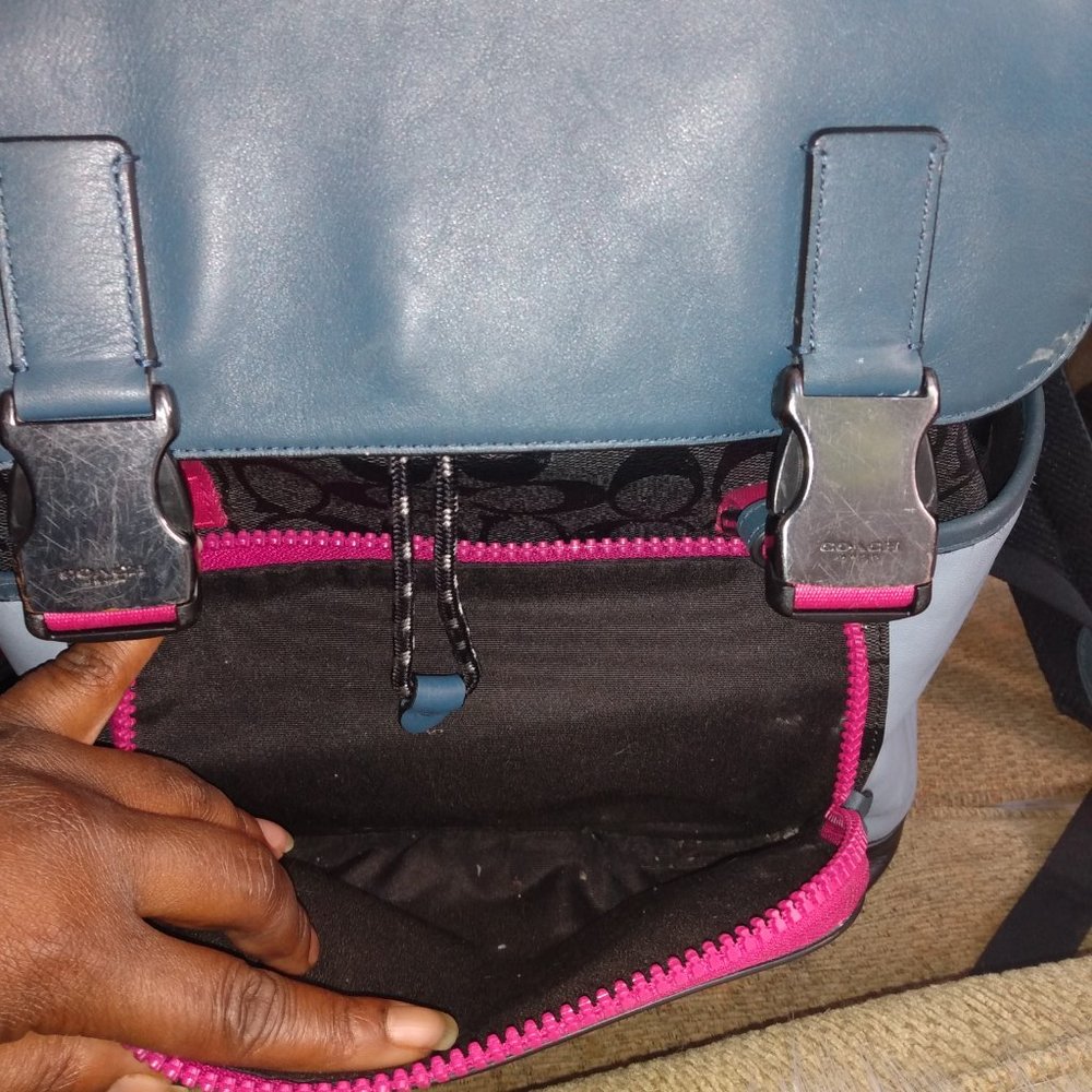 **SOLD**  Coach Track Backpack - Picture 3 of 8